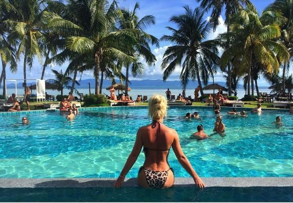 Infinity Beach Club Resort & Hostel Koh Phangan Baan Tai Exterior foto