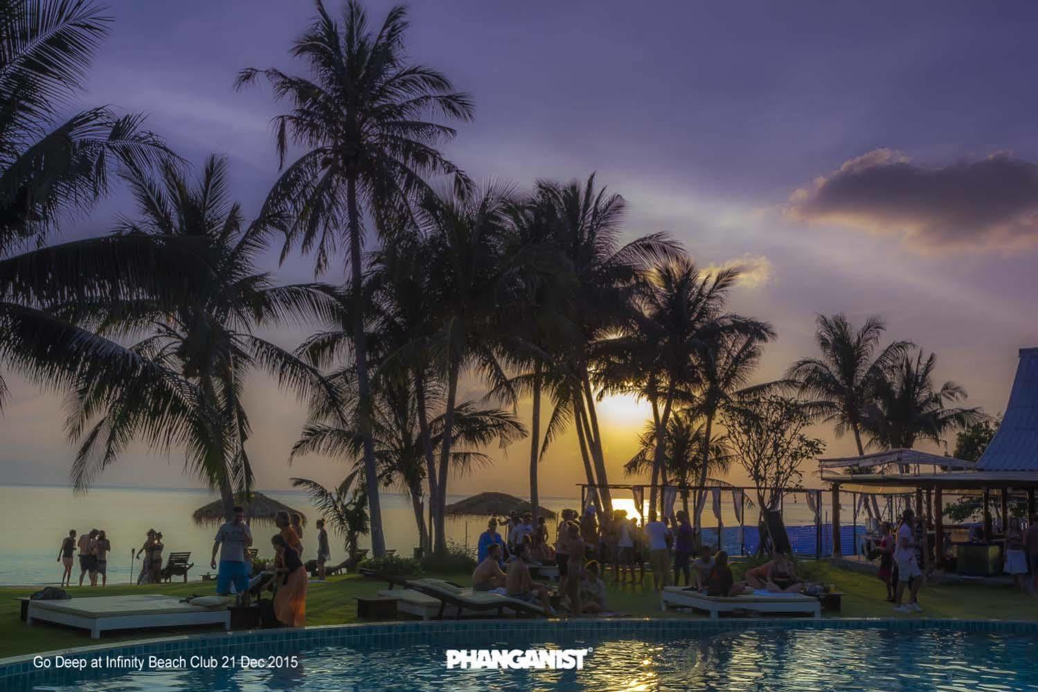 Infinity Beach Club Resort & Hostel Koh Phangan Baan Tai Exterior foto