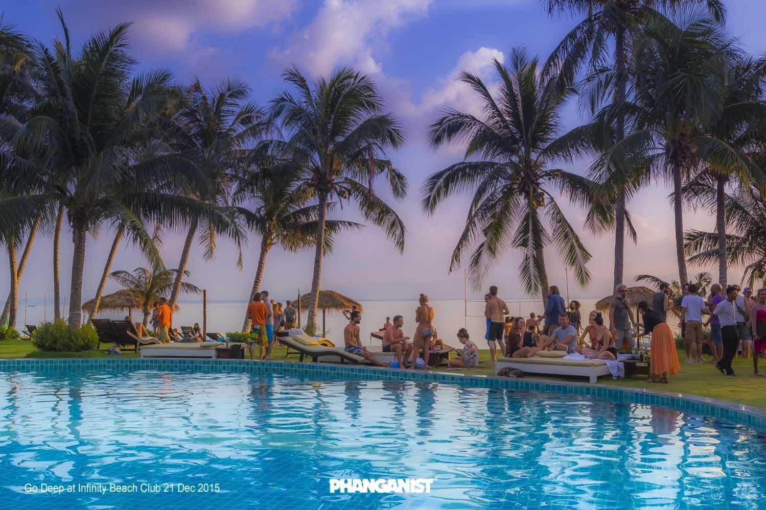 Infinity Beach Club Resort & Hostel Koh Phangan Baan Tai Exterior foto