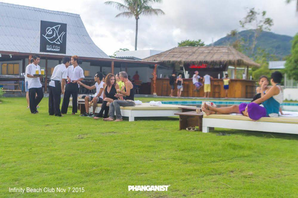 Infinity Beach Club Resort & Hostel Koh Phangan Baan Tai Exterior foto