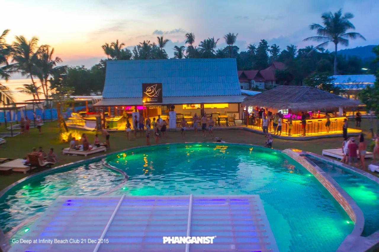 Infinity Beach Club Resort & Hostel Koh Phangan Baan Tai Exterior foto